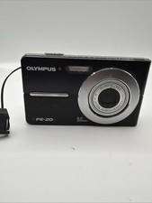 Olympus FE-20 8.0MP Compact Black Digital Camera UnTested As-is