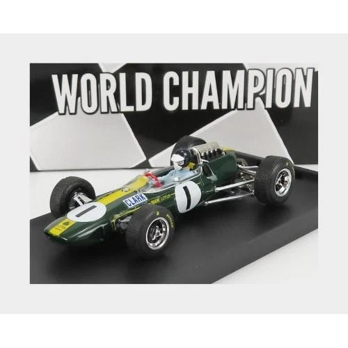 1:43 BRUMM Lotus F1 33 #1 Winner Germany Gp Jim Clark 1965 +Figure R592-CH - Immagine 2 di 2