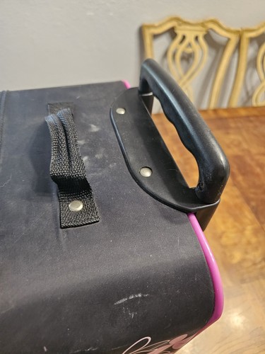 Vintage Disney Lizzie McGuire Suitcase Rolling Upright Luggage Used See Pics - Picture 11 of 11