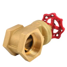 2-1/2" Brass Gate Valve DN65 NPT Female Thread for Water Gas Fuel Flow Control