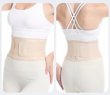 Ultra-Thin Waist Support Belt Adjustable Lumbar Brace for Daily Sport