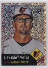 2022 Topps Chrome Platinum Anniversary 45/75 Alex Wells Alexander #434 16o7