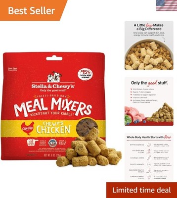 Freeze Dried Raw Chewy s Chicken Meal Mixers   Dog Food Topper for Small & La...