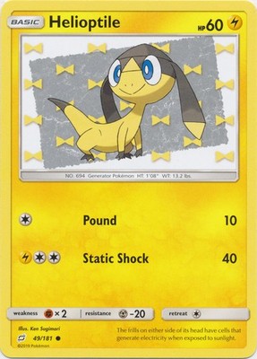 Helioptile~49/181~LP~Sun & Moon - Team Up~PKM