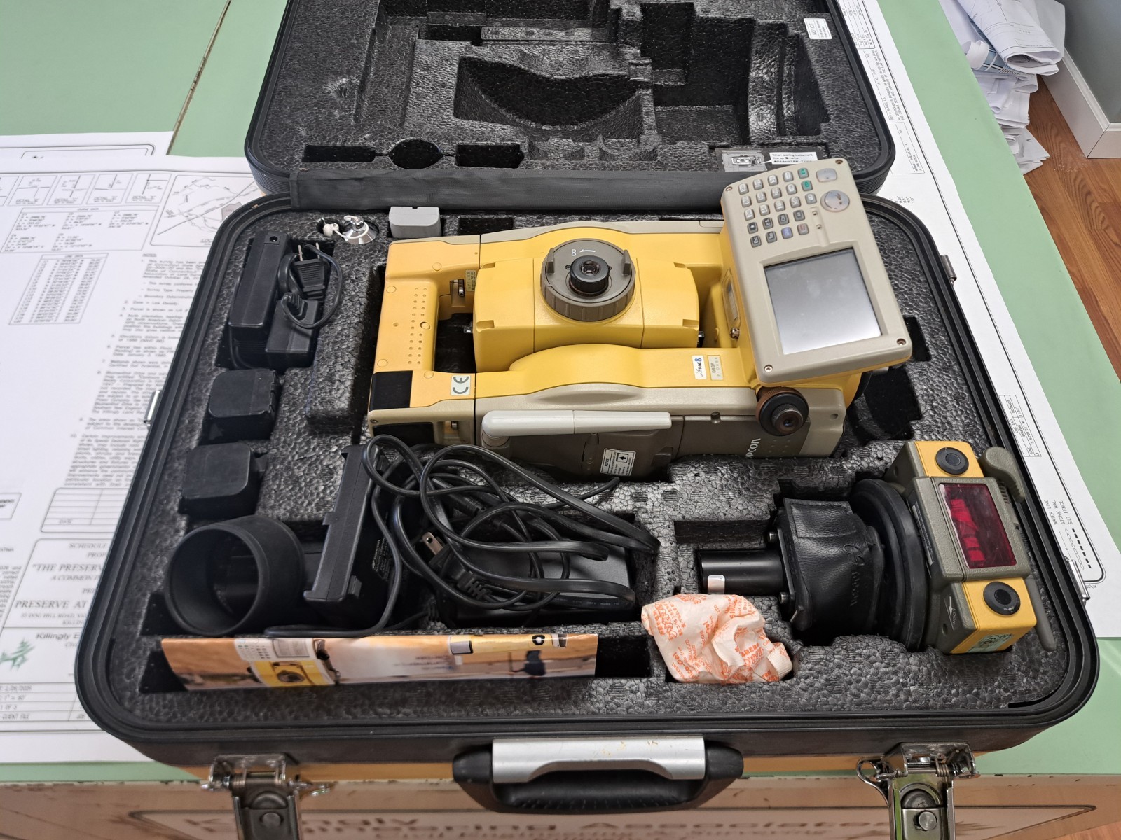 Topcon QS3A Robotic Total Station w/ RC-4R Remote
