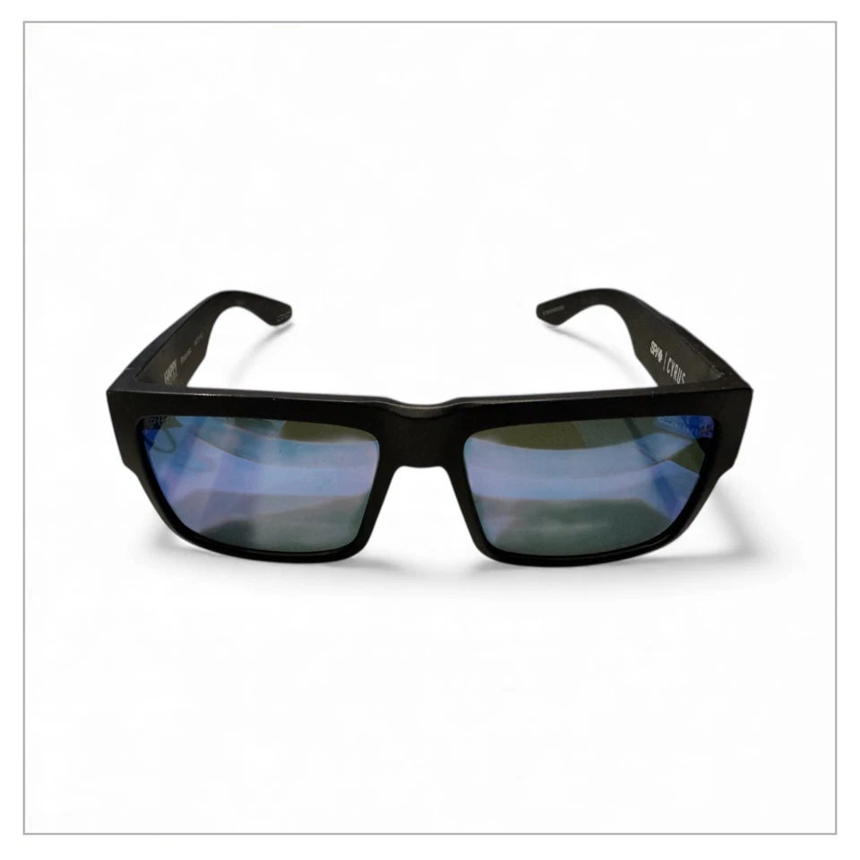 Spy+ Optic Cyrus Polarizado Con Happy Lens Tech Marco Negro (58-17-145) Usado en Excelente Condición Foto 4 de 4