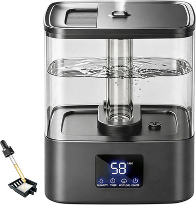 4L Top Fill Humidifiers for Bedroom & 40H Runtime - Cool Mist Humidifier, 3 Mist