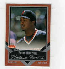 2003 Pedro Martinez Fleer Platinum Portraits #PP15 (D2589)