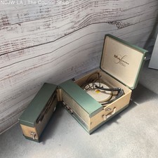 Magnavox Stereo Portable Record Player and Speaker For Parts