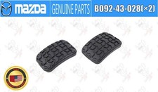 Kit de pastillas de pedal de embrague de freno cubierta de goma negra OEM Maz...