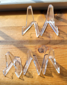 Case XX Knife Display Stand Pack Three Small And Two Medium Acrylic MADE IN USA