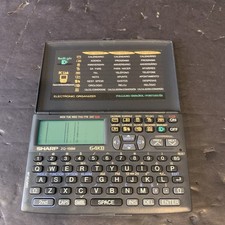 Vintage Sharp ZQ-156M ELECTRONIC ORGANIZER 64KB Parts Only