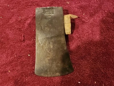 Vintage Sater Banko Axe Head 1 lb 5.1 oz as shown, Sweden