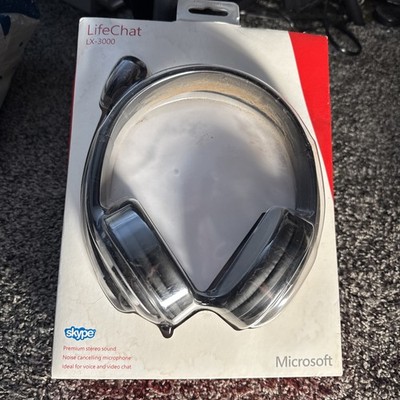 Microsoft LifeChat LX-3000 USB Headset Noise Cancelling Mic