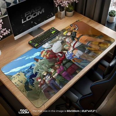 Naruto Shinobi Alliance Mouse Pad Tailed Beasts Anime Desk Mat