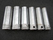 Vintage Snap-on 12 Drive 6pc Sae 12pt Deep Socket Set Underline Usa