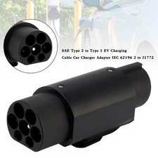 SAE Type2 to Type1 EV Charging Cable Car Charger Adapter IEC 62196 2 to J1772 US