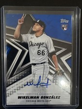 Wikelman Gonzalez RC Auto /150 2026 Topps Rookie Autograph Chicago White Sox