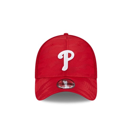 Toddler New Era Red Philadelphia Phillies Camo 39THIRTY Flex Hat - 第 2/5 張圖片