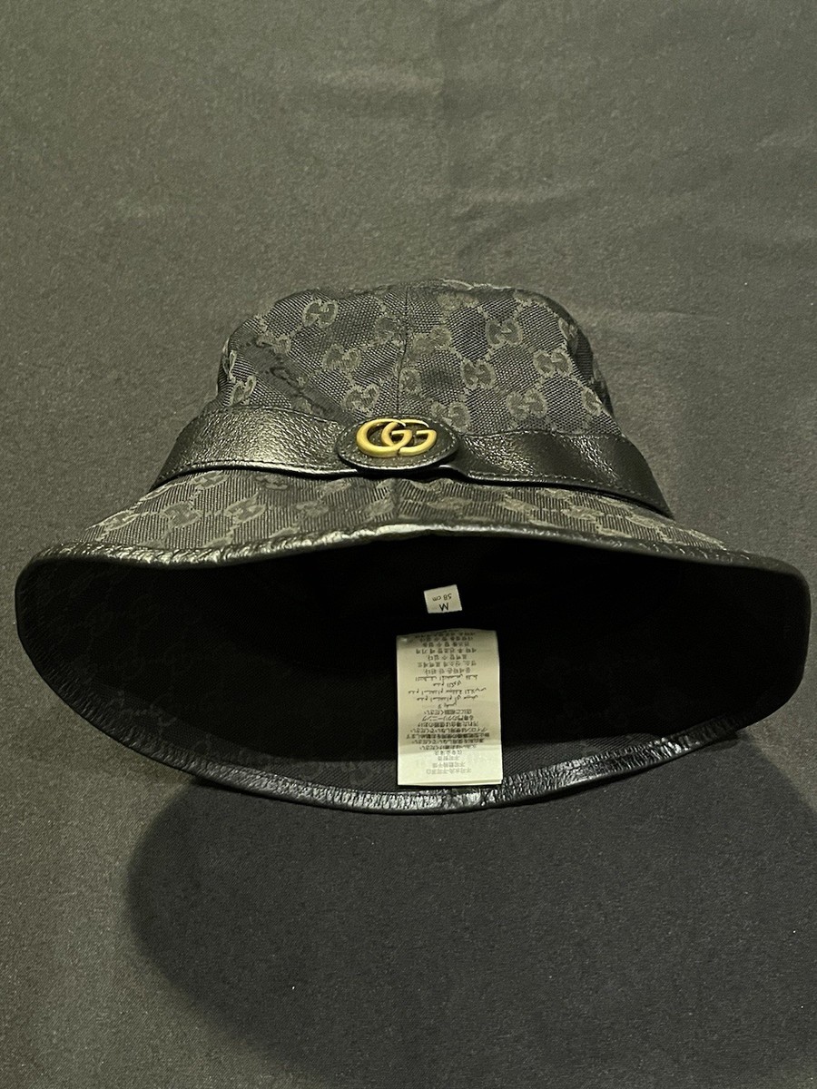 Gucci ブラック キャスケット GG柄 Mサイズ Gucci ブラック キャスケット GG柄 Mサイズ 2026年最新】グッチ