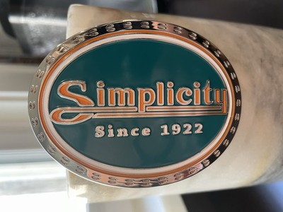 Simplicity Tractor 100th Anniversary Commemorative Belt Buckle