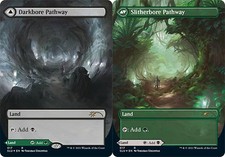Darkbore Pathway   Slitherbore Pathway- Foil - Secret Lair: Ultimate Edition 2