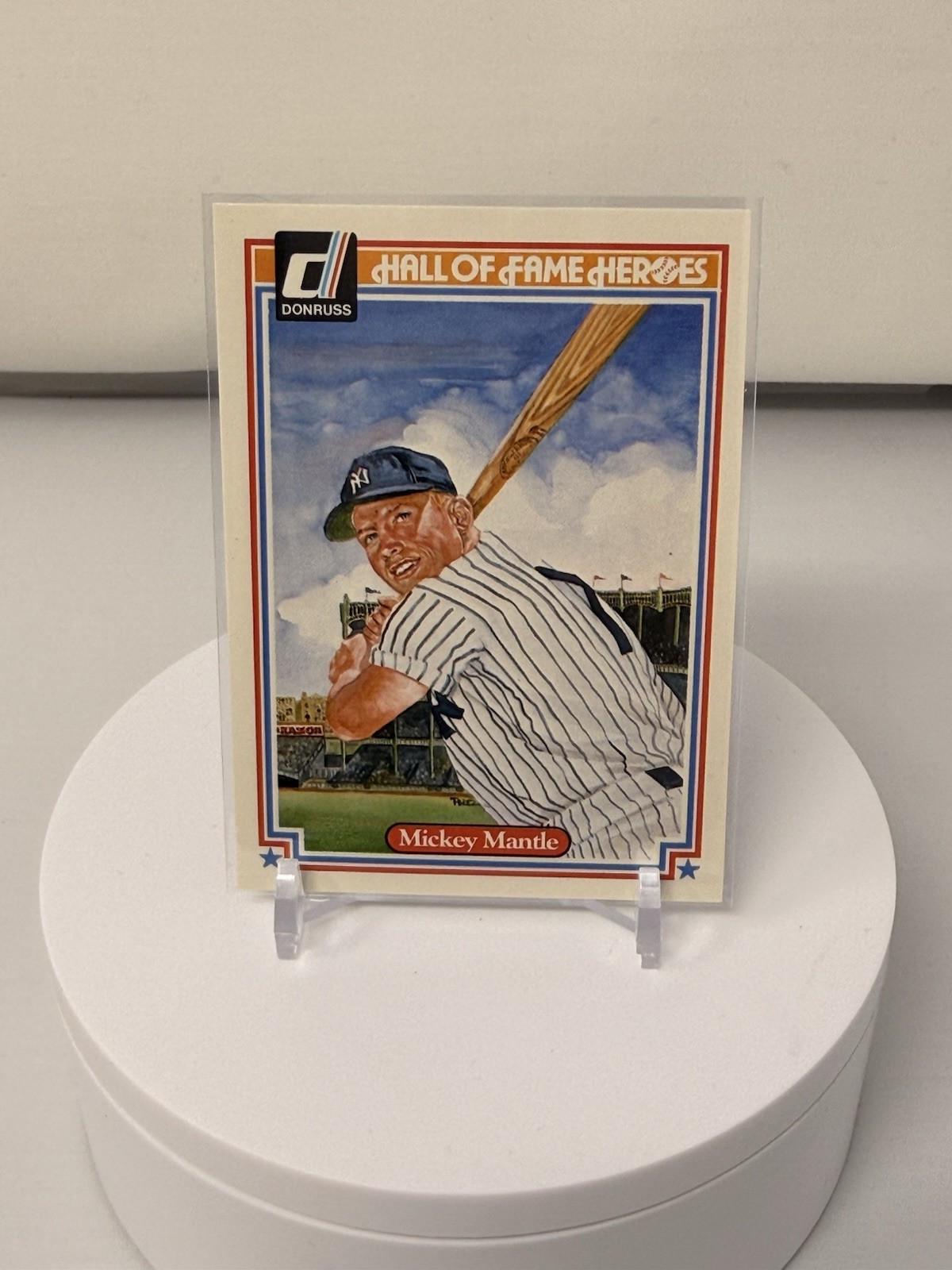 1983 Donruss Hall of Fame Heroes - Mickey Mantle #7