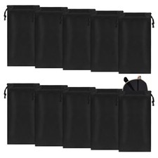 10 Pcs Polyester Glasses Sunglasses Pouch Eyeglass Pouch Set Sunglass Soft