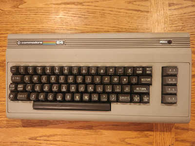 Commodore 64 C64 Vintage Personal Computer - Tested Working!