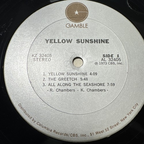Yellow Sunshine - S/T LP - RARE Psych Soul Funk LP - Gamble Records 1973 Promo - Bild 6 von 7