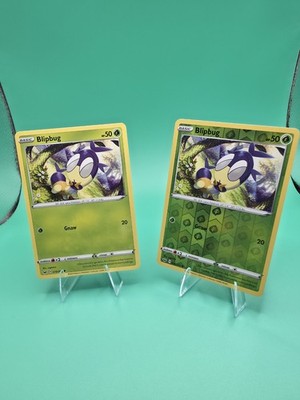 Blipbug 016/202 Common Regular + Reverse Holo Pokémon Card Set Foil - LP