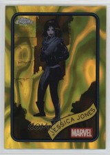 2025 Topps Chrome Marvel Comics Yellow Lava Refractor Jessica Jones #69 u0u