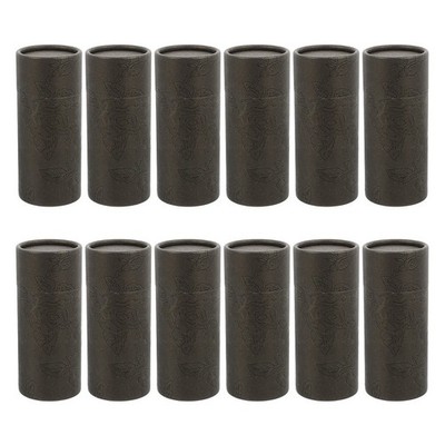  12 -pcs leere Papierrohre runde Papierbrettbehälter Karton ätherische