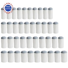 Pool Cue Tips 40pcs 9mm 10mm 12mm 13mm Slip On Billiard Replacement Pengxiaomei