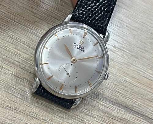 Omega Automatik Bumper Ref. 2398-1 CAL T3010 34,5 MM 1947 STAHL UHR