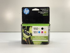Exp 01/2027 HP 950XL/951 Combo C2P01FN OEM Ink Black Cyan Magenta Yellow NO BOX