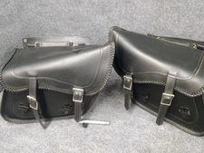 HARLEY DAVIDSON DYNA MOTORCYCLE WATERPROOF BRAIDED SADDLEBAGS 13IN W x 10IN H