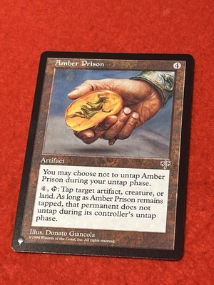 MTG Amber Prison The List Reprints Regular | eBay