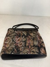 Vintage Floral Embroidered Hand Bag Clutch Purse FREE SHIPPING