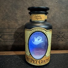 Hallmark Julian Hijinks My Pet Gost In A Bottle Halloween Animated Light & Sound