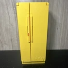 Vintage 1979 Barbie Dream House Refrigerator/Freezer and Food Accessories