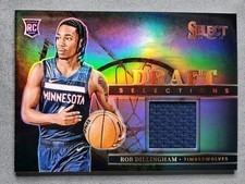2024-25 Panini Select - Draft Selections Memorabilia Rob Dillingham #DSM-ROB