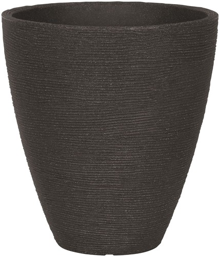 Fioriera vaso scanalato tondo in vari colori - Foto 3 di 3