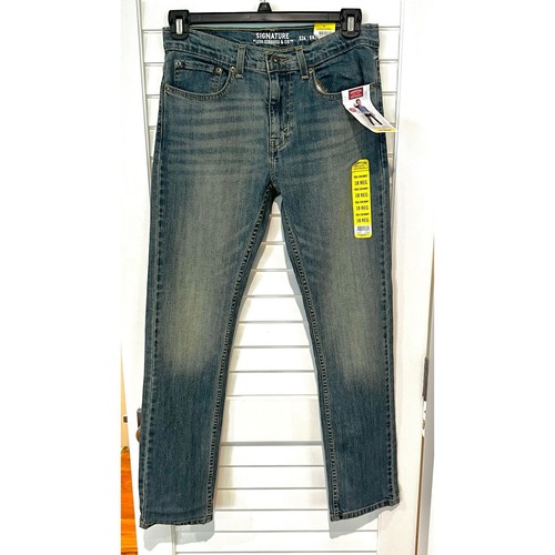 New Boys Levi’s Signature Skinny Jeans Sz 18 Adjustable Waist