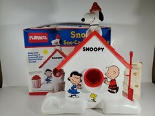 Vintage 1989 Peanuts Snoopy Playschool Sno-Cones Machine O-22