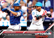 Marcus Semien/Luis Arraez - 2023 Second Base Silver Slugger Award Winners