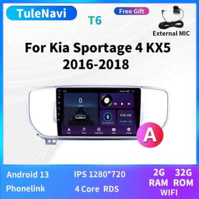 2016-18 For KIA Sportage 4 KX5 Android GPS Head Unit Car Radio Multimedia Video