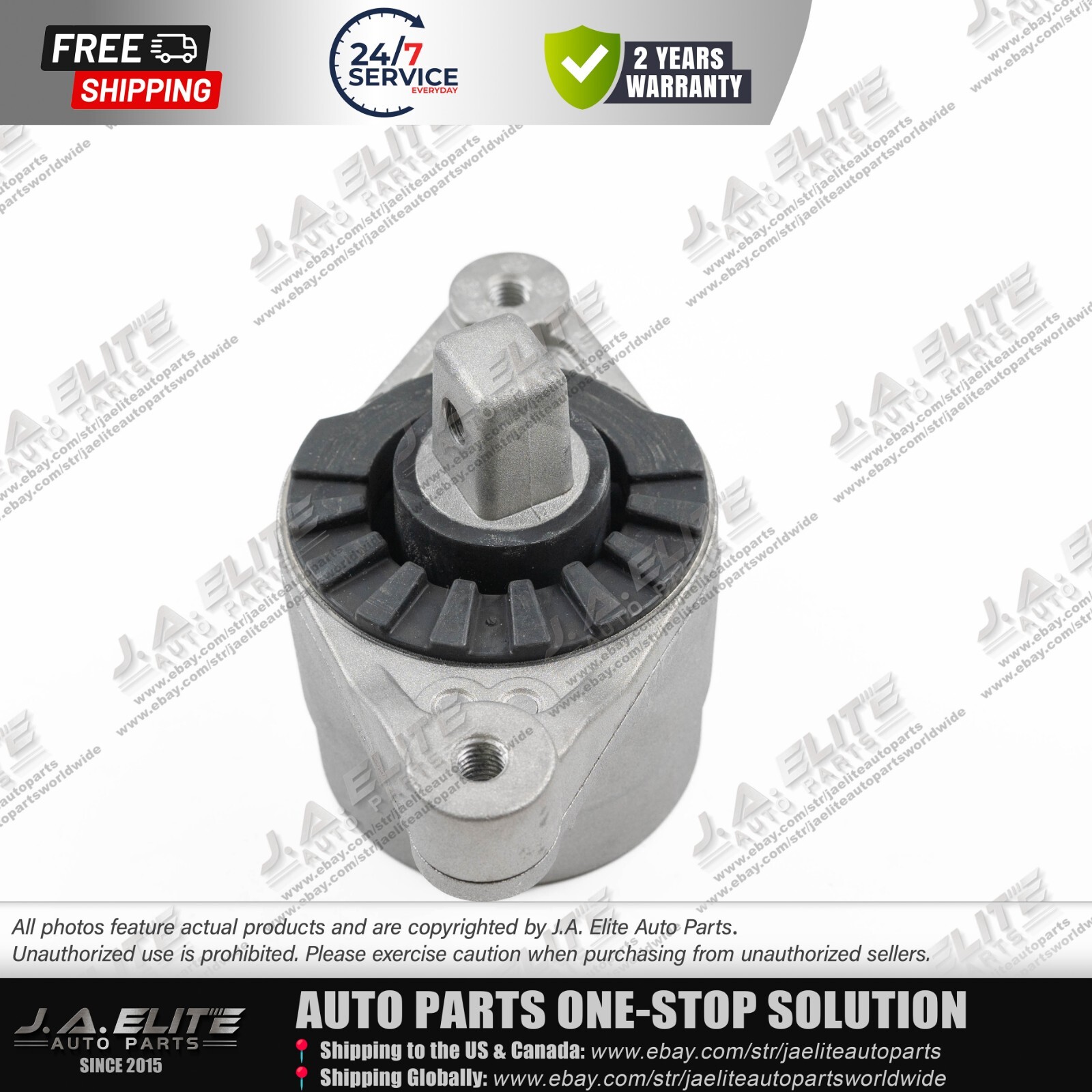 Right Engine Mount fits Maserati Ghibli Quattroporte（14-17）2WD 3.0 V6 670004871