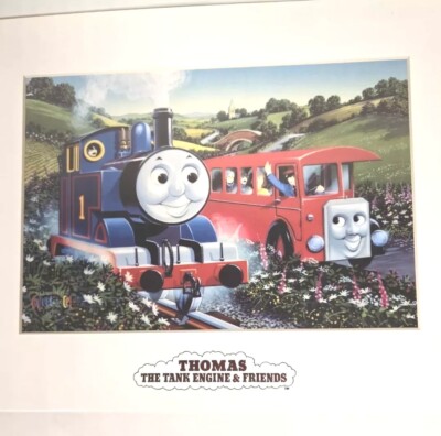Thomas The Tank Engine & Friends With Bertie Chroma-Cel Animation Certificate