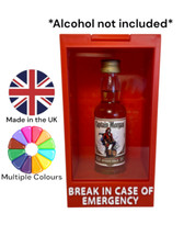 Break Glass in Case of Emergency Wall Display- Captain Morgan - Funny 3D Printed